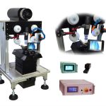 Precision Diamond Wire Saw With Swing Rotary Sample Fixture and Microscope Monitor - NST-202P