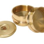 3" Dia. Sieve Set, No. 200 & 450 Mesh with Lid and Bottom Pan - EQ-Sieve-2045