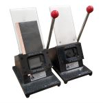 One Pair of Manual Die Cutters for Pouch Cell Cathode and Anode Electrode Cutting - NST-T-11